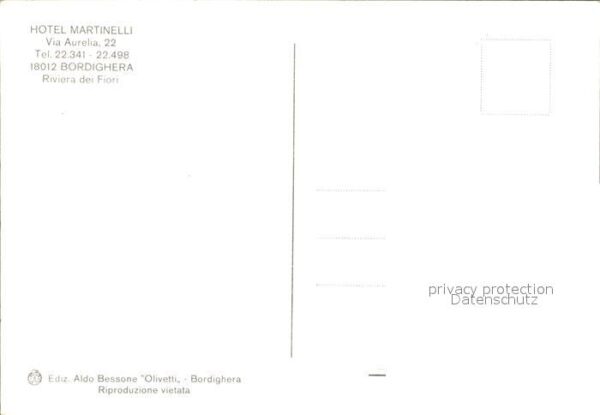 Bordighera Hotel Martinelli – Bild 2