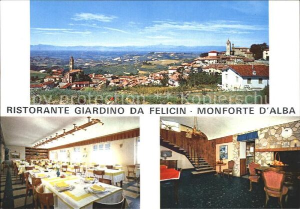 Cuneo Restaurant Giardino da Felicin Monforte