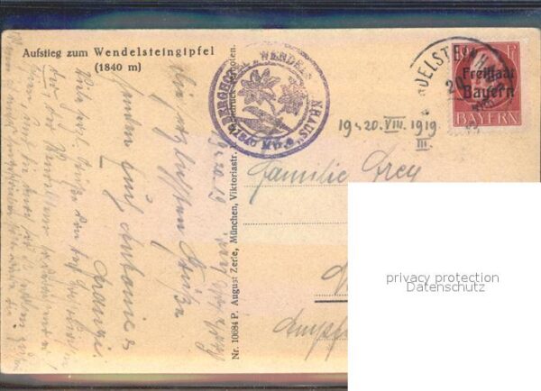 Wendelstein Berg Aufstieg zum Gipfel – Bild 2