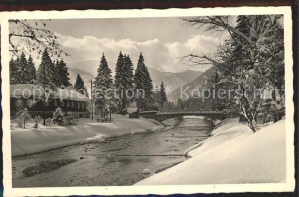 Kreuth Tegernsee Riedlerbrücke