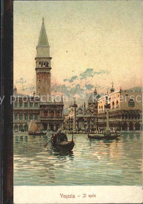 Venezia Venedig Il Molo