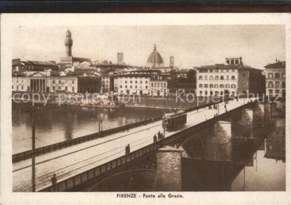 Firenze Florenz Ponte alle Grazie