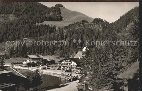 Schliersee Berggasthaus Kaffee St. Bernhard