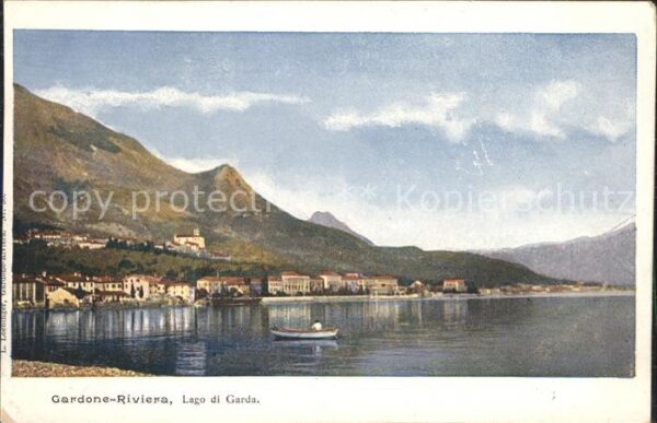 Gardone Garda Pariteie am See