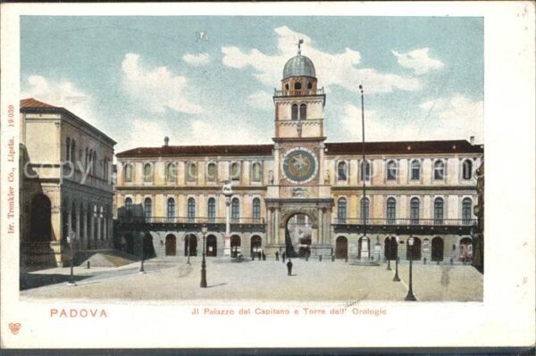 Padova Palazzo del Capitano Torre del Orologie