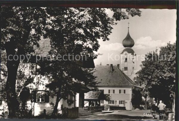 Grassau Chiemgau Kirchenpartie