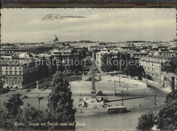 Roma Rom Piazza del Popolo