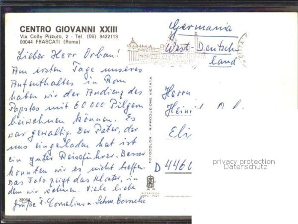 Frascati Centro Giovannni 23. – Bild 2