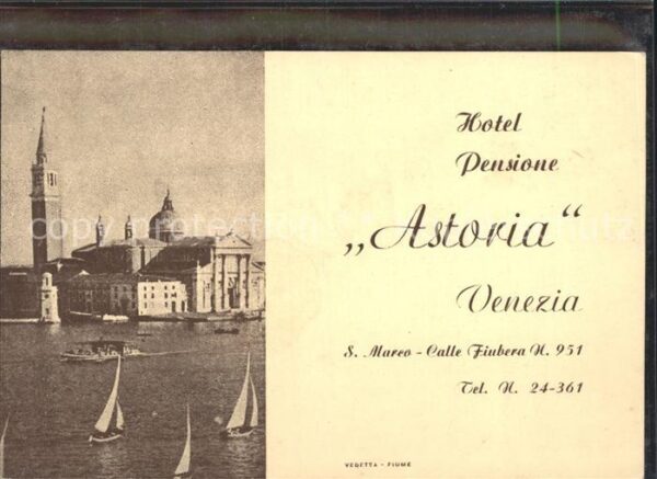 Venezia Venedig Hotel Pensione Astoria