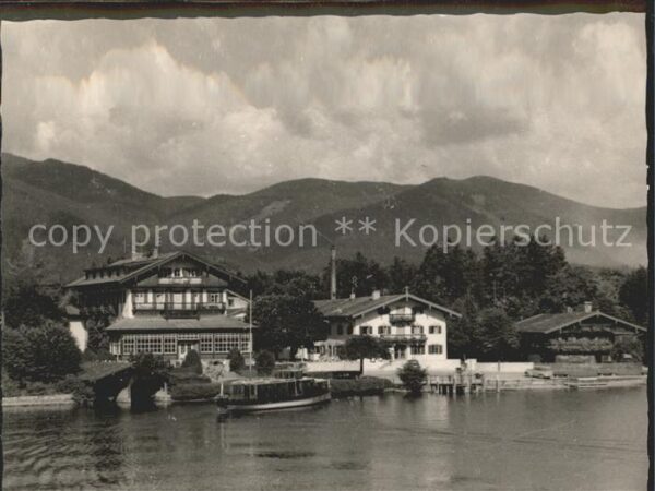 Rottach-Egern Häuser am See