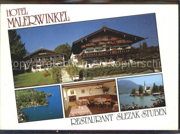 Rottach-Egern Hotel Malerwinkel Restaurant Slezak Stu