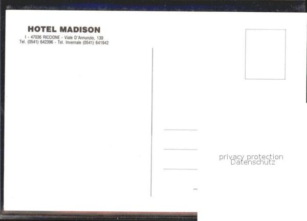 Riccione Hotel Madison – Bild 2