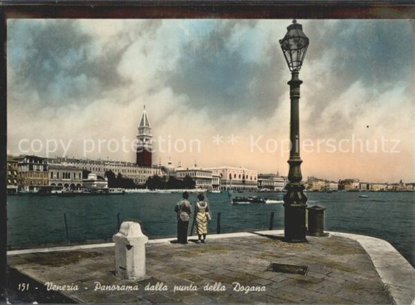 Venezia Venedig Blick vom Zollamtkap aus