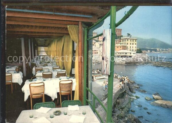 Genova Genua Liguria Restaurant Vittorio al Mare