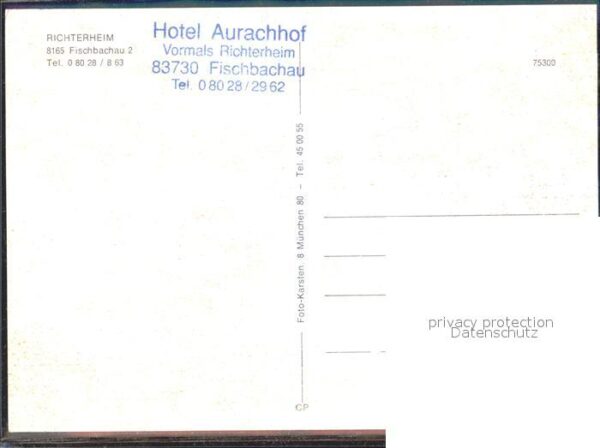 Fischbachau Richterheim Hotel Auracherhof – Bild 2