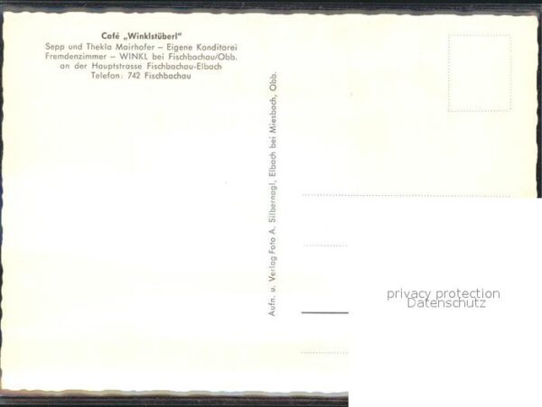 Winkl Fischbachau Cafe Winklstüberl – Bild 2