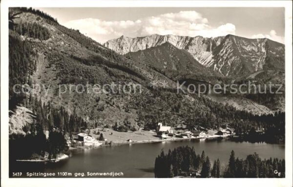 Spitzingsee gegen sonnwendjoch