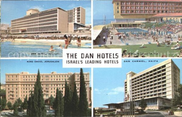 Israel The Dan Hotels Jerusalem Haifa Tel-Aviv