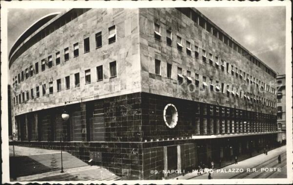 Napoli Neapel Palazzo R.R. Poste