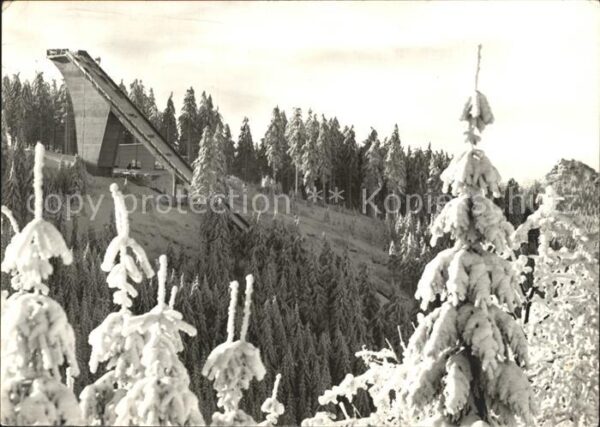 Oberhof Thueringen Schanze am Rennsteig