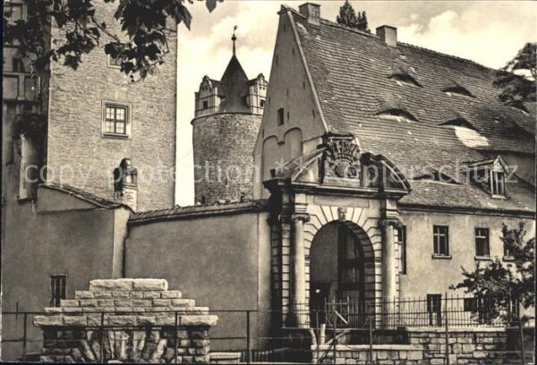 Bernburg Saale Schloßeinfahrt
