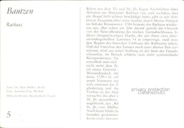 Bautzen Rathaus – Bild 2