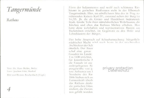Tangermuende Rathaus – Bild 2