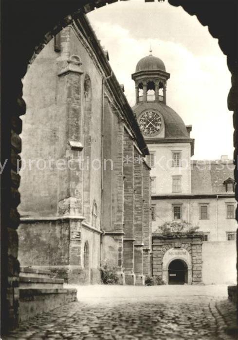 Zeitz Moritzburg Schloßhof