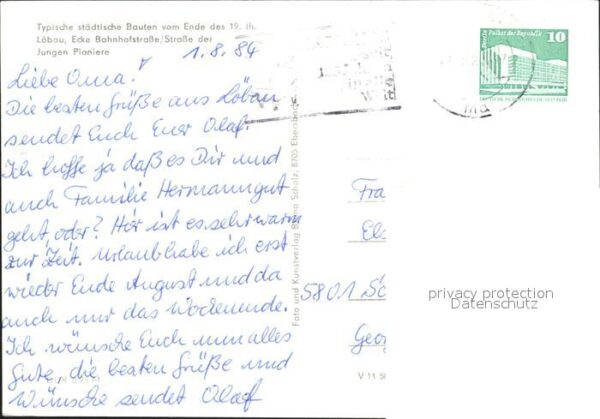 Loebau Sachsen Ecke Bahnhofstrasse – Bild 2