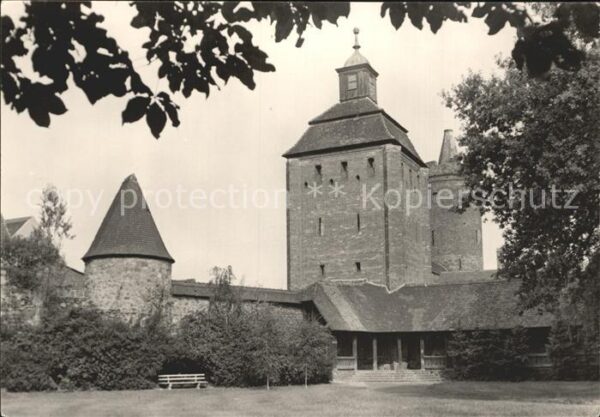 Bernau Berlin Burghaus Steintor Hungerturm mit Lughau