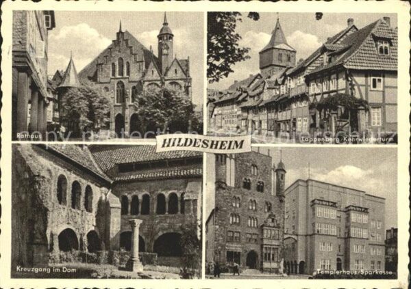 Hildesheim Kehrwiederturm Lappenberg Dom Templerha