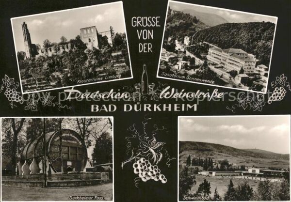Bad Duerkheim Klosterruine Limburg Sanatorium Sonnenw