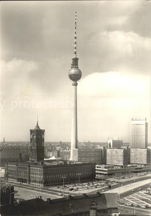 Berlin Rathaus Fernsehturm