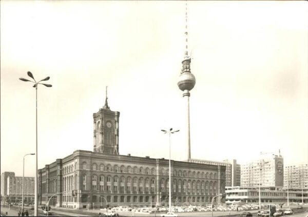 Berlin Rathaus Fernsehturm