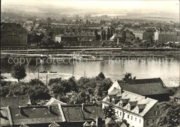 Pirna Partie an der Elbe