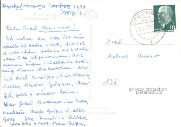 Rehefeld-Zaunhaus FDGB Erholungsheim Aufbau – Bild 2