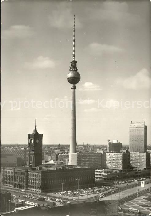 Berlin Rathaus Fernsehturm