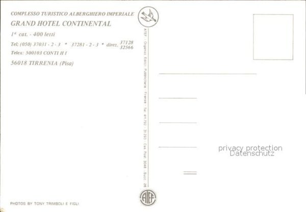 Pisa Grand Hotel Continental Tirrenia – Bild 2