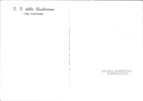Italien Italia Italy Santuario tre Fontane – Bild 2