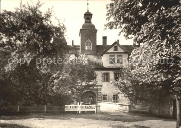 Waltershausen Gotha Schloß Tenneberg Eingang