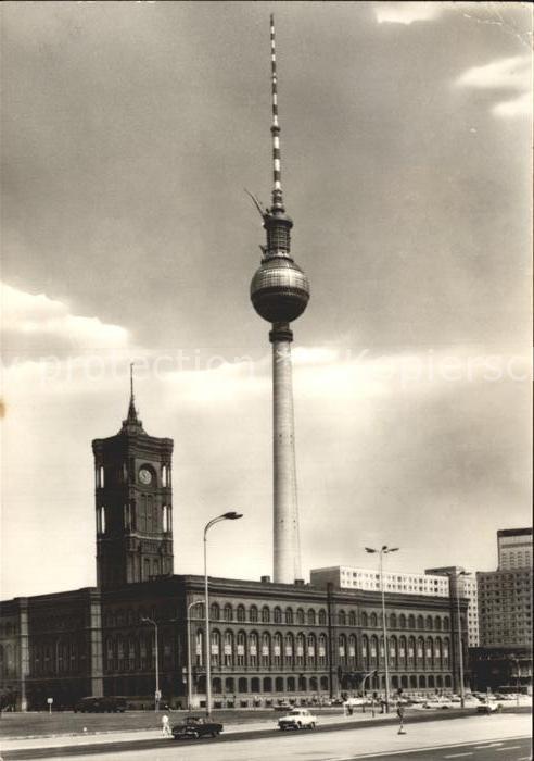 Berlin Rathaus Fernsehturm