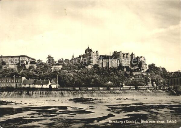 Bernburg Saale mit Schloß