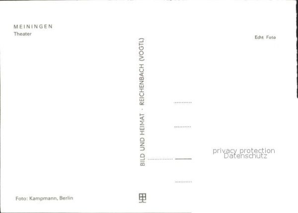 Meiningen Thueringen Theater – Bild 2