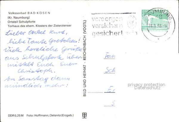 Bad Koesen Schulpforte Torhaus des ehemaligen Klos – Bild 2