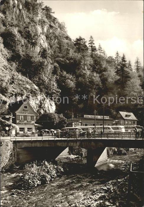Ruebeland Harz Höhenrestaurant mit Felsengrotte