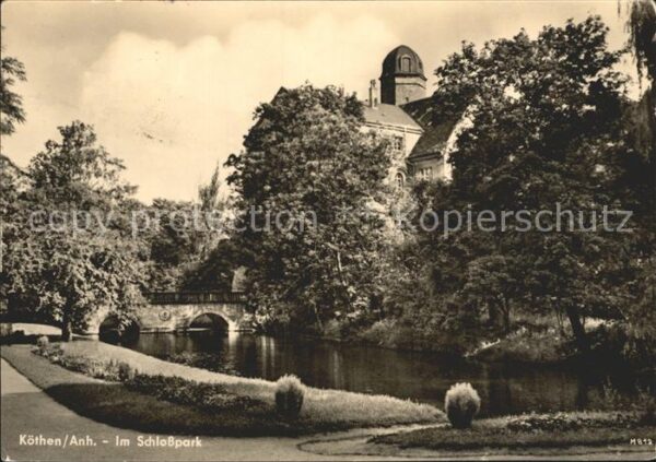Koethen Anhalt im Schloßpark