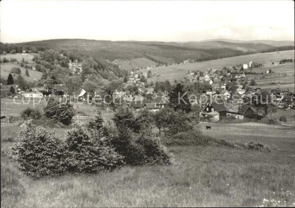 Altenfeld Thueringen Blick vom Rotkopf