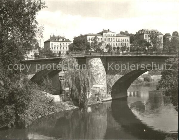 Zschopau Schulen und Brücke