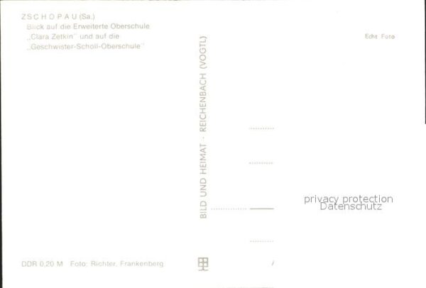 Zschopau Schulen und Brücke – Bild 2