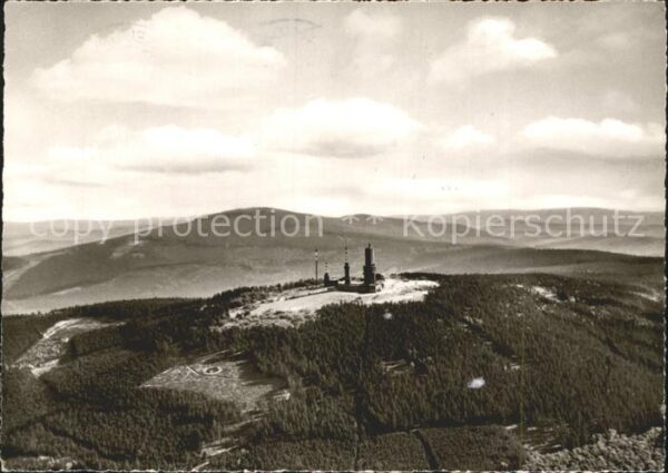 Feldberg Taunus mit Altkönig und Odenwald